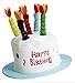 Forum Novelties Happy Birthday Cake Top Hat