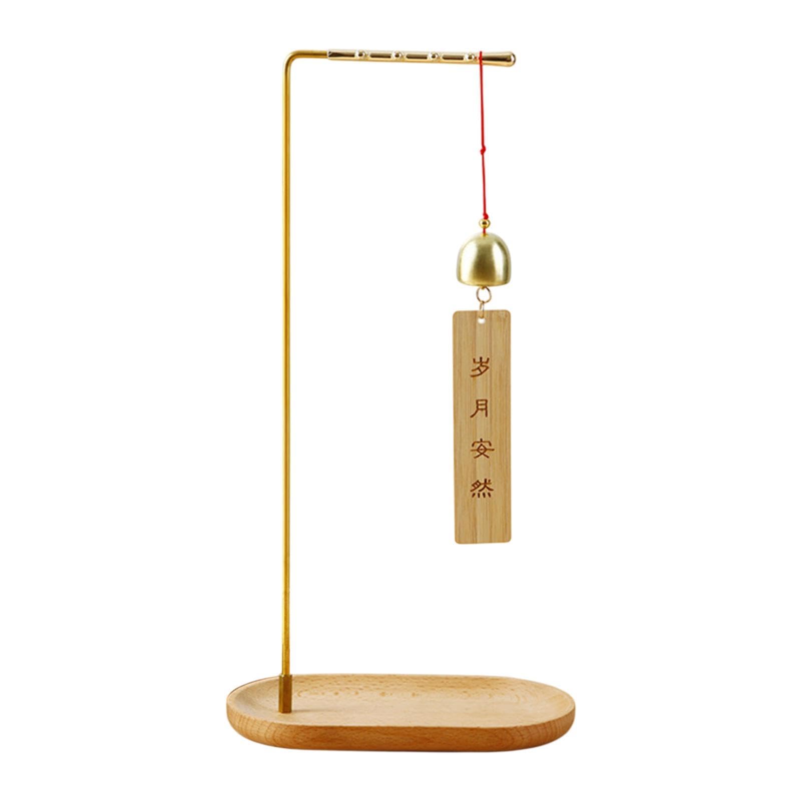 Enakshi® Traditional Chinese Calligraphy Pen Holder Hanging Rack for Office Dorm Gift with Wind Chime|Crafts | Art Supplies | Drawing & Lettering Supplies | Calligraphy Sets-image-21