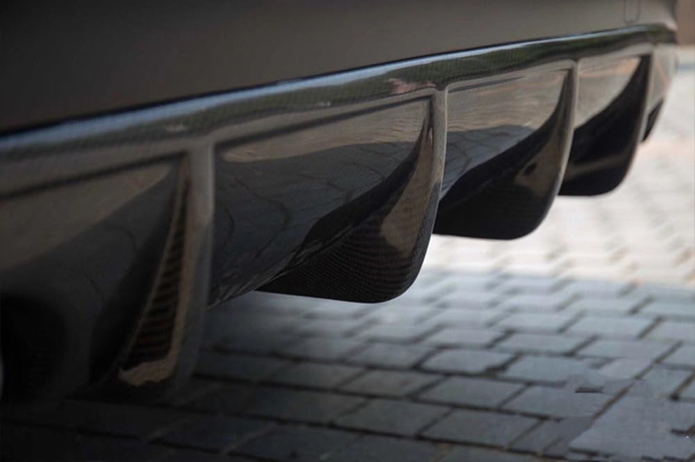 Tylny dolny zderzak samochodowy dyfuzor warga do Infiniti Q50 2014-2017 wygląd włókna węglowego