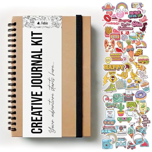 Album Scrapbook con Set Etiquetas - kit scrapbooking