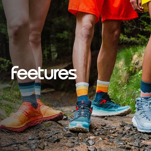 Image of Feetures Trail Max Cushion Mini Crew Sock - Hiking Socks for Men & Women