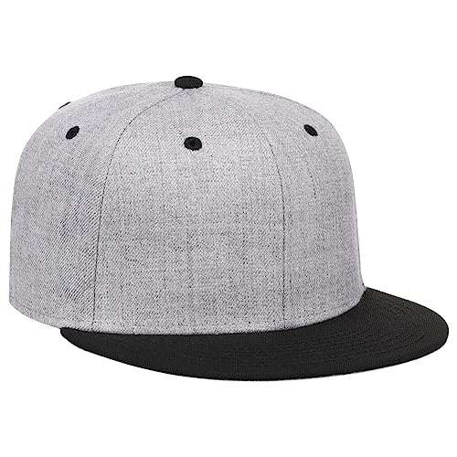 Image of Lids Blank Dime Adjustable Snapback Hat