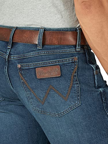 Image of Wrangler Men's Retro Slim Fit Straight Leg Jean