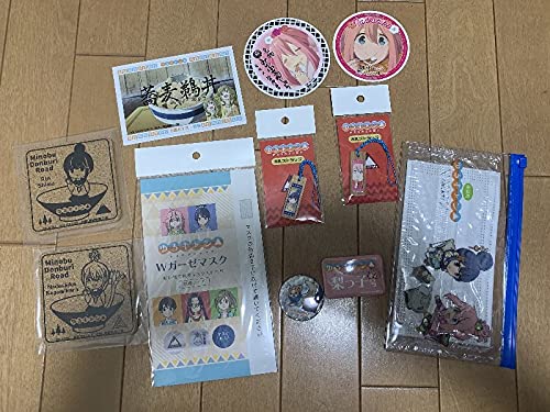 ゆるキャン△　ステッカー・梨っ子号　グッズ等色々SET Amazon.co.jp: ゆるキャン△ ステッカー梨っ子号 グッズ等色々SET