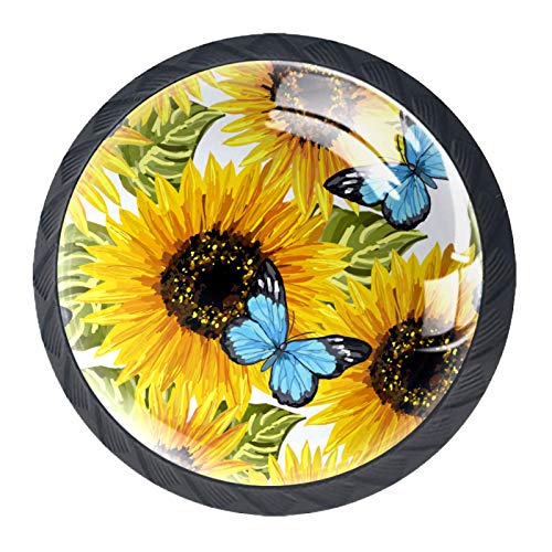 Boutons de tiroir papillon pour décorer la commode du salon - 3