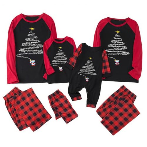 Conjunto de mameluco de Navidad familiar a juego, diseño de reno, feliz Navidad, mamá e hija, pijamas divertidos de Papá Noel, pijamas gráficos, pijamas de Navidad 2025 para parejas para mujeres y