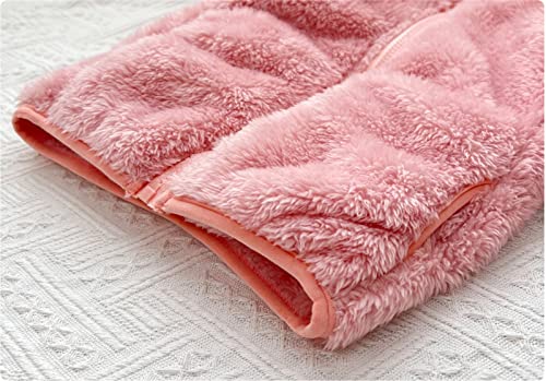 Girls Fleece Jacket Fluffy Flannel Zip Up High Collar Sherpa Sweaters Long Sleeve Soft Warm Fall Winter Wool Sweaters2