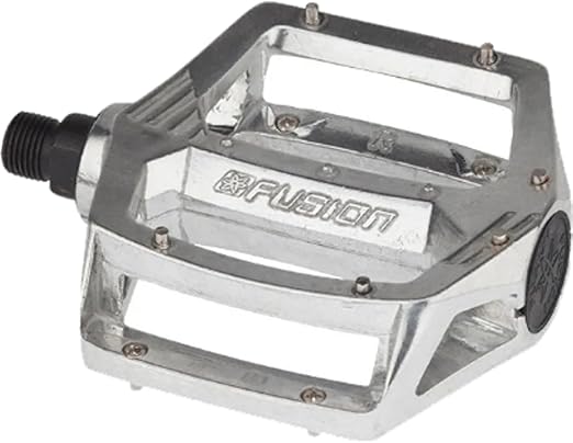 Haro Fusion DX Alloy Bicycle Pedals (Silver, 9/16)