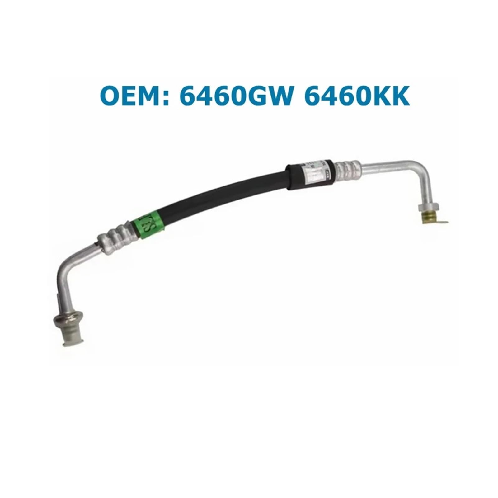 6460.gw .KK Air acondicionamiento Tubos de refrigeración Mangueras Compresor Compatible 207 206 / C2 6460GW 6460KK