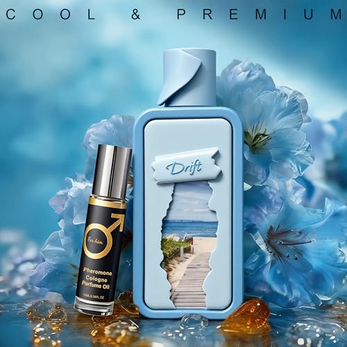 Image of AFLUXE Women's Eau de Parfum, Citrus Floral Men's Perfume with Musk & Cedarwood Base, Viva Las Vigas Rose Fragrance Riiffs Season Drift&Pheromone