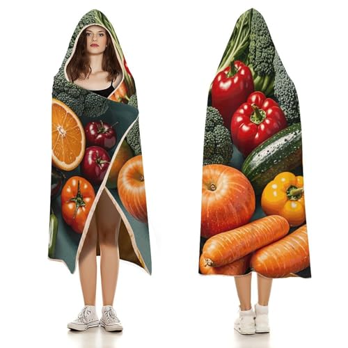 Couverture à capuche portable originale pour vos soirées cocooning