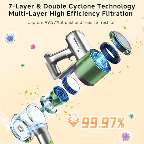 Cordless stick vacuum cleaner handheld mode usage