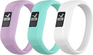 Watbro Bands Compatible with Garmin Vivofit JR/Vivofit JR2/ Vivofit 3, Soft Silicone Adjustable Stretchy Replacement Watch Bands with Buckle, for Vivofit jr/jr 2/3, for Kids Boys Girls Small Large