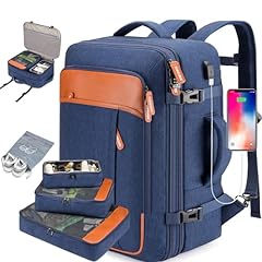 Blue(backpack With 4 Packing Cubes)