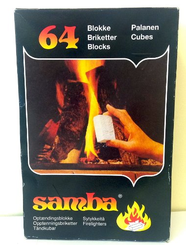 Samba Firelighters - 64 Blocks