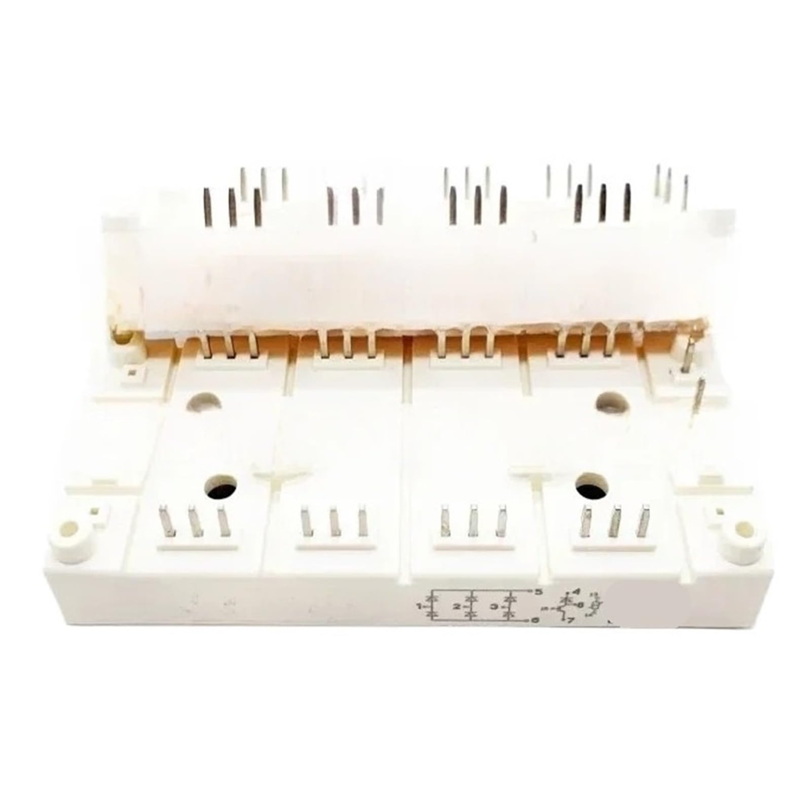 YMUGUEGH 1pcs SKD146/12-L105 SKD146/12-L140 SKD146/12-L140T4 SKD146/16L105 SKD146/16L140 SKD146/16L140T4 rectifier bridge Module(SKD146-16L140)