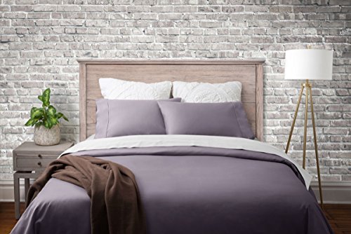 Magnolia Organics Dream Collection Duvet Set - Full/Queen, Elderberry Grey