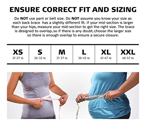 Aspen Quikdraw PRO Back Brace, Patented Pulley System for Targeted Compression, Back Braces for Lower Back Pain Relief for Herniated Disc, Sciatica, Scoliosis for Men & Women, White X-Small