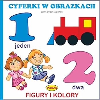 Paperback Cyferki w obrazkach. Figury i kolory - Ernest BLÄdowski [KSIÄLtKA] [Polish] Book