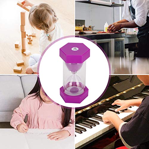Timer a Clessidra, Orologio Clessidre Piccola in Plastica Sand Clock 30 Minutes Sandglass Con Sabbia Colorata Perfette Casa Classe Cucina Ornamento Bambini Gli Sport Giochi Ufficio Lavano Denti - Image 3