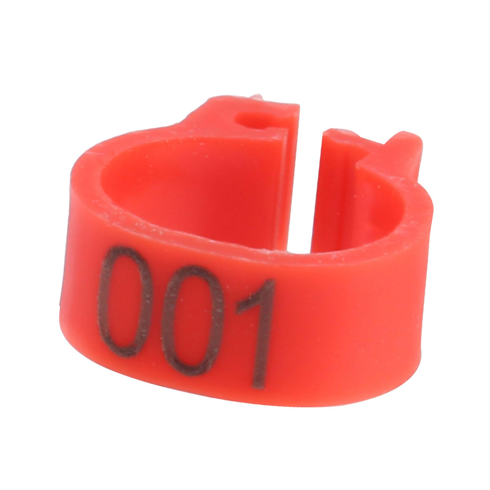 Taubenbeinbänder, Ringe, Langlebig, Verschleißfest, Nummerierter Kunststoff für Brieftauben, 100 Stück/Beutel, 8 Mm, 001–100 (BLUE