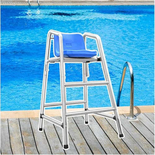 Silla de salvavidas para piscina con gancho y sombra 120 cm miniatura 1