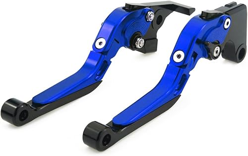 QIDIAN Accesorios de motocicleta para Yahama MTO7 MT09 MT-0709 FZ1 FZ6 FAZER FZ6R XJ6 DIVERSION Palancas de embrague de freno ajustables para