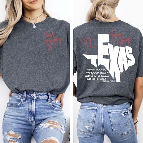 Texas Resilience T-Shirt, Stronger Than the Storm Flood Relief Tee, Hill Country Survivor Shirt, Kerrville Community Support Apparel - Image 5