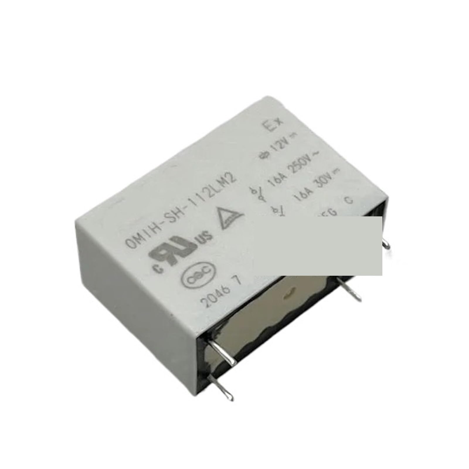 Relais 12V OMIH-SH-112LM2 16A à 4 broches haute capacité de coupure