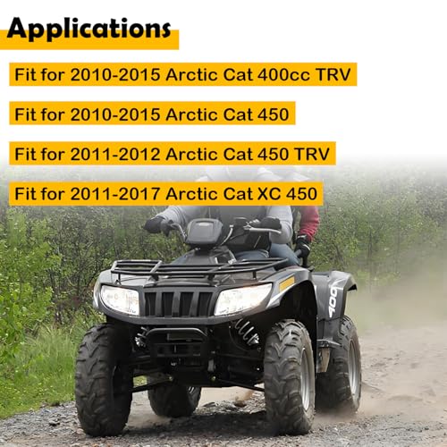 Motor de Arranque 3305-954 Compatible con Arctic CAT 366cc 4x4 2008, 400cc TRV 2010-2015, 450 2010-2015, XC 450 2011-2017, Reemplazo 3313-433 miniatura 3