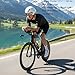 Lo.gas Triathlon Suits Mens,High Elasticity Breathable Quick-Drying Trisuit Race‌ Skinsuits Cycling Swimskin Bike Swim Run Black X-Large