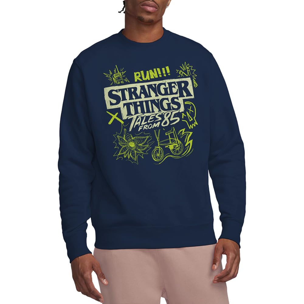 Stranger Things - Sweatshirt - Navy - 2XL