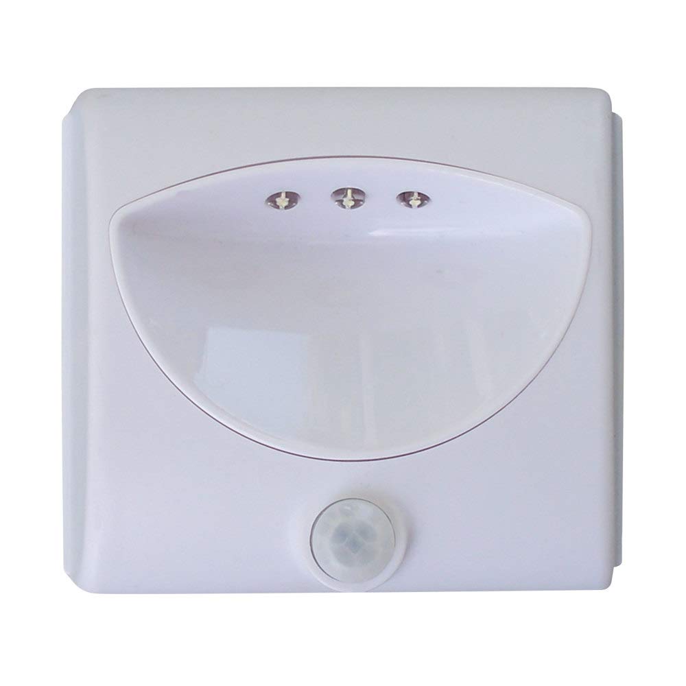 Tri-Lynx 00025 3 LED Light with Motion Sensor, White