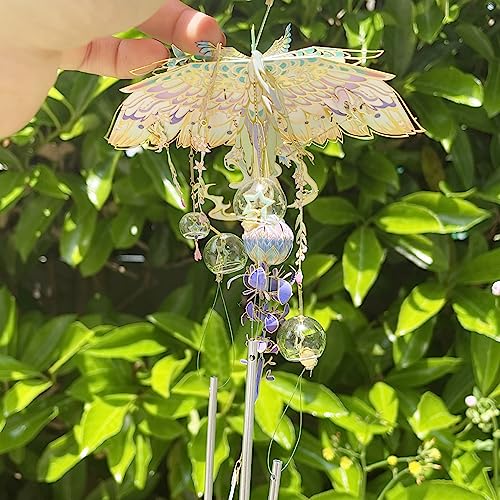 Mu Windbell D 3D Metal Puzzles Model Kits Building For Adult And Teeners, Steel Windchime Jigsaw Miniature Diy Sets, Dad Birthday Gift Brain Teaser Set #TOP4