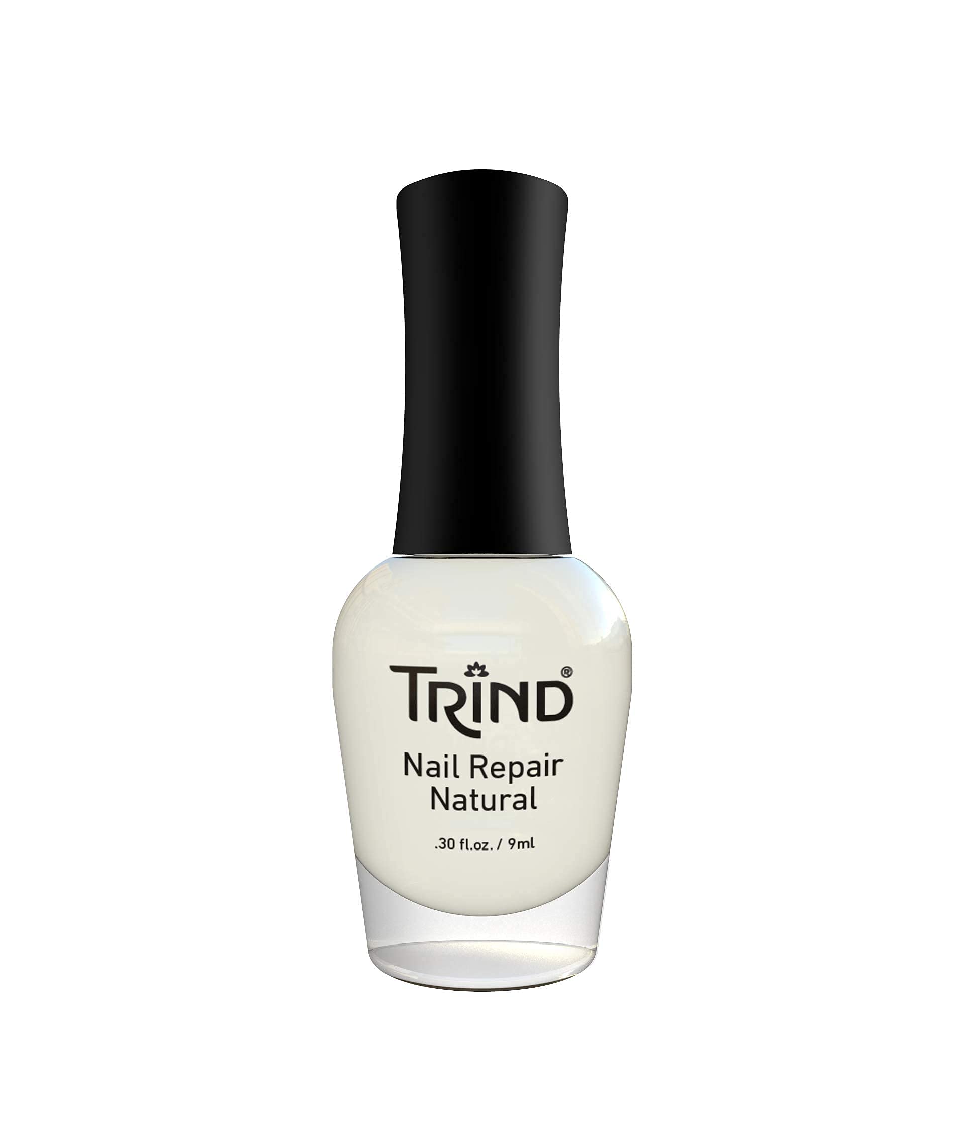 Trind Base Smalto Rinforzante Unghie + Remover, Kit Trattamento Ristrutturante Unghie Fragili O Sfaldate - 1X9Ml + 1X125Ml