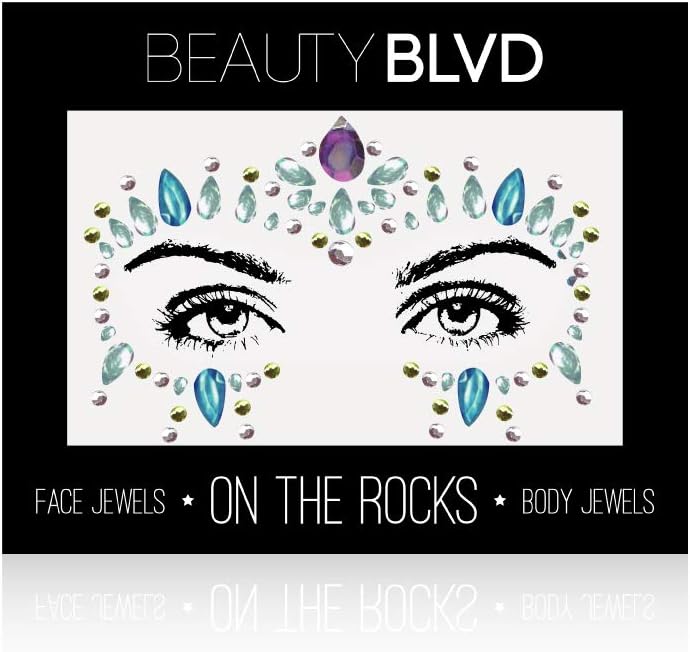 BEAUTYBLVDOn The Rocks - Face & Body Jewels | All-in-One Jewelry Pieces | Great for Festivals & Parties (007 Sophie)