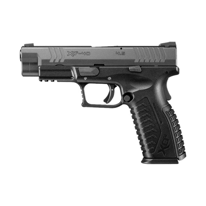 Pistola de Airsoft de Gas blowback XDM-40 en Color Negro de la Marca y Fabricante japonés Tokyo Marui. Potencia < 1 J
