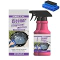 Lanenow Fast-Acting Heavy-Duty Grill Degreaser Spray for Outdoor Grills, BBQ Cleaning Spray for Grill Grates, Ovens, and Cooking Surfaces (2pcs)