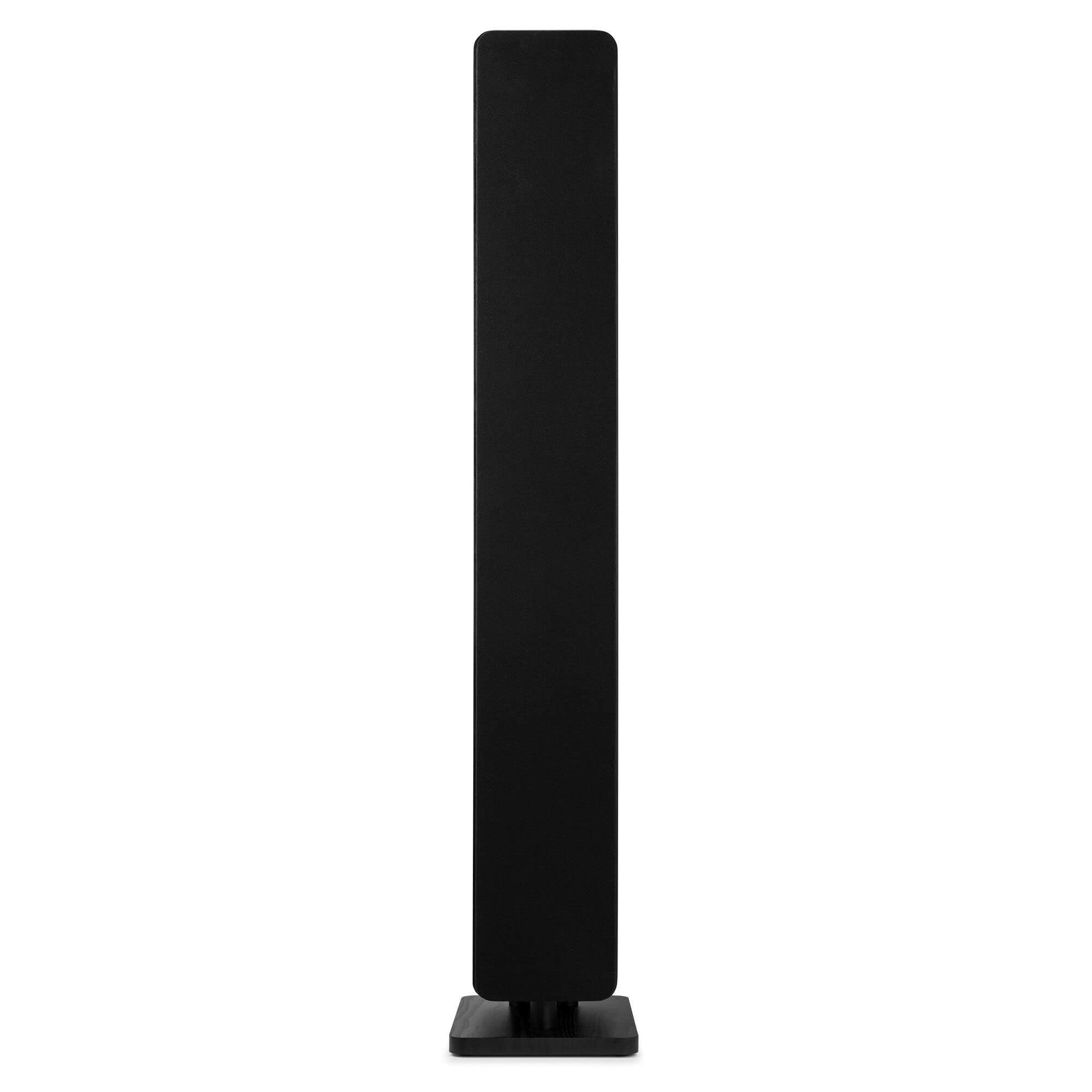 Audizio ARCO Tours de Son Hi-FI Stéréo 320W avec Amplificateur - Paire d’Enceintes Colonnes Noires, BT, USB et Optique - Installation Hi-FI Complète pour Salon, TV et Musique
