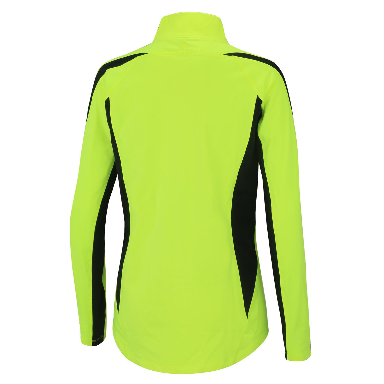 Airtracks Herren Winter Funktions Laufshirt Langarm Pro - Thermo Running Sweatshirt - Fleece T-Shirt - Warm - Winddicht - Atmungsaktiv - Reflektoren