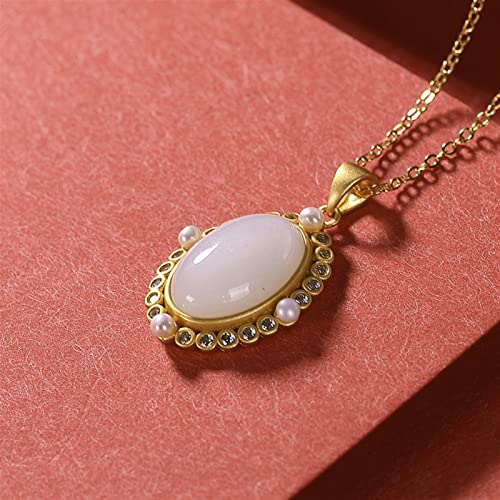 Collier Saint Valentin pour petite amie, le pendentif classique S925 idéal