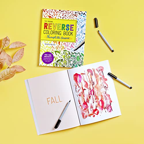 The Reverse Coloring Book(tm): Through the Seasons: The Book Has the Colors, You Make the Lines - Image 8
