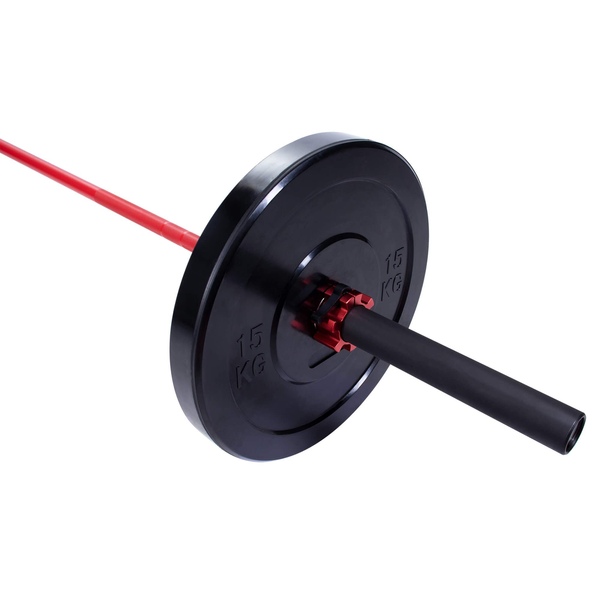 GORILLA SPORTS® Hantelverschlüsse 50/51 mm, 1 Paar, Schnellverschluss | Aluminium-Klemmen mit Gummierung und Einhandhebel für Olympia-Langhanteln, Kurzhanteln und Curlstangen, rutschfest