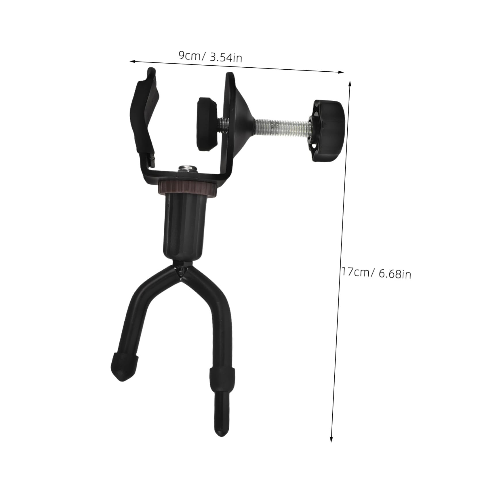 BESPORTBLE Violin Bracket for Music Score Stand Soft Hook Material Secure Violin and Sheet Music Holder