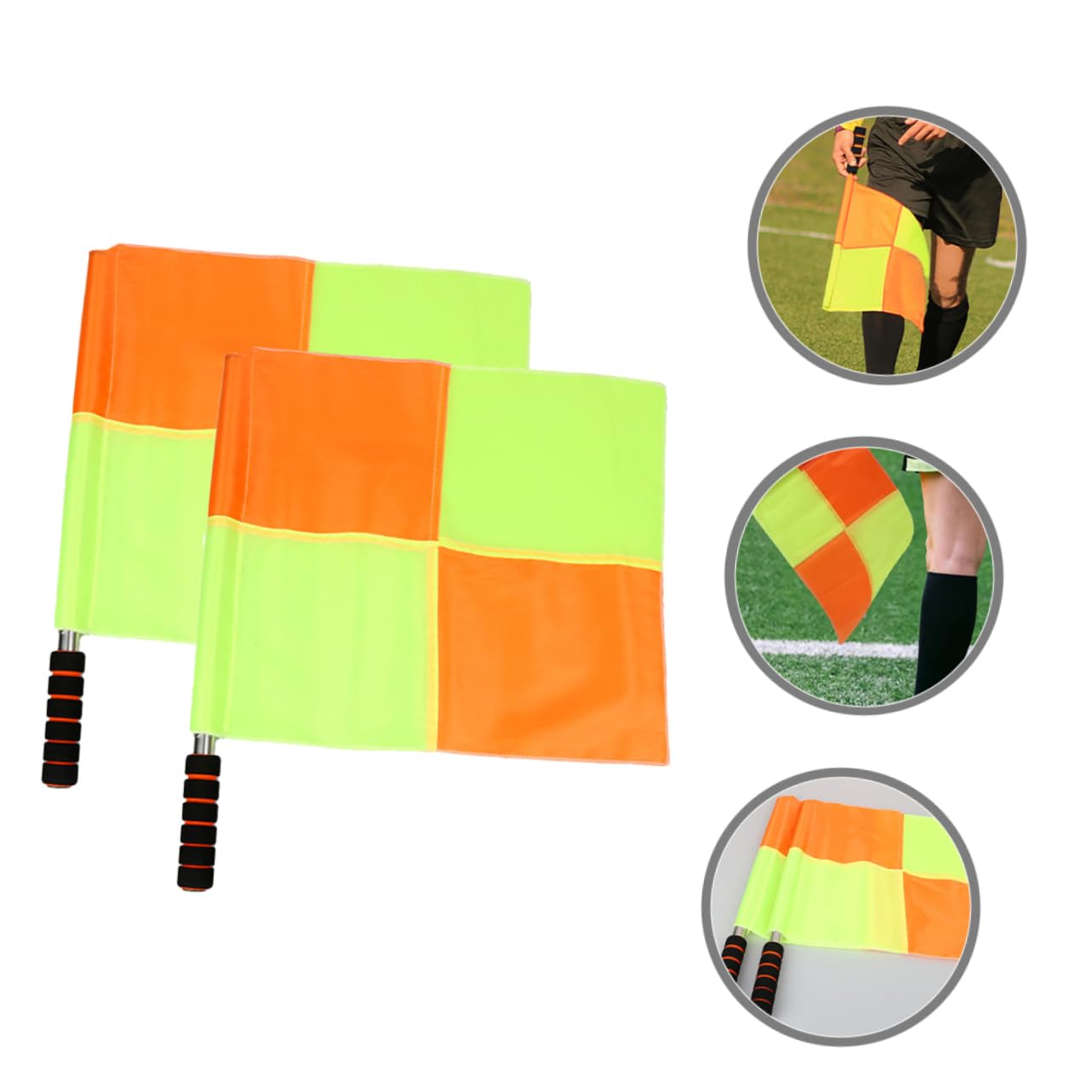 Toddmomy 5 Set Bandiere Da Giudice Sportivo Per Calcio E Attività Facili Da Trasportare E Utilizzare Segnalazione Per Sportivi 2 Pezzi*5