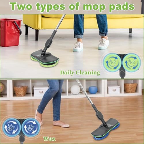 Kiraque Rechargeable Cordless Electric Mop thumb #6