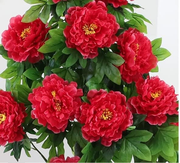 Miniatura 2 de Plantas artificiales, árbol de imitación de árbol bonsái, plantas artificiales, macetas de plástico, árbol artificial para decoración del hogar,