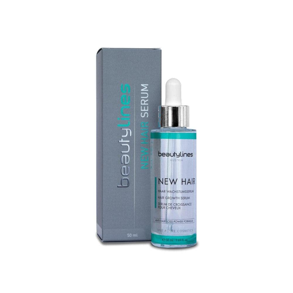 New Hair Serum 50 Ml – Aktiv-Serum Gegen Haarausfall Mit Kamille & Zitronenöl Für Haarwachstum (Männer & Frauen)