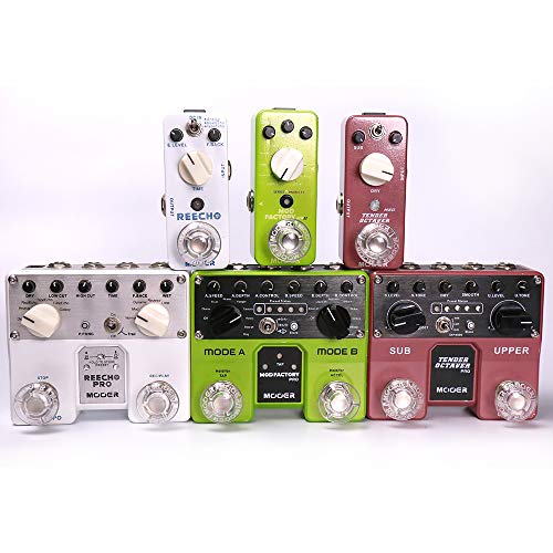 Image of MOOER Guitar Effects Pedal Footswitch Toppers - Mushroom-shaped, Clear