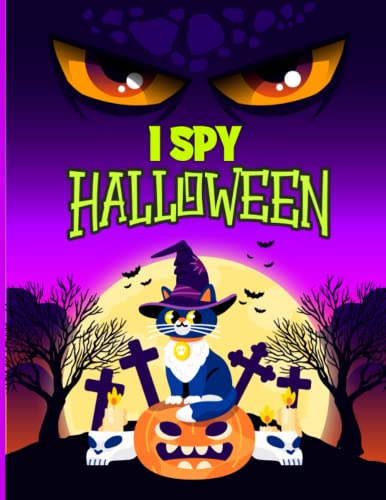 I Spy Halloween: New Halloween Funny Activity Book with Spooky Scary Things & Other Cute stuff All In The Interior | I Spy Halloween coloring book for adults image 2